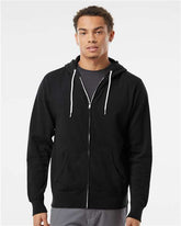 Unisex Lightweight Full-Zip Hooded Sweatshirt - AFX90UNZ
